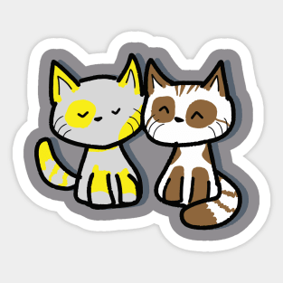 gatos Sticker